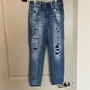 American Eagle Hi-rise jegging crop LONG